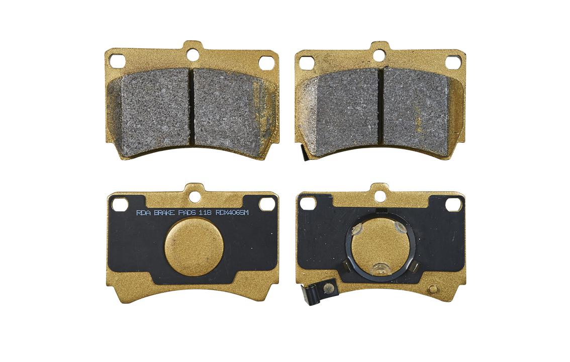 RDA Brakes Extreme Brake Pad Set Front RDX406SM