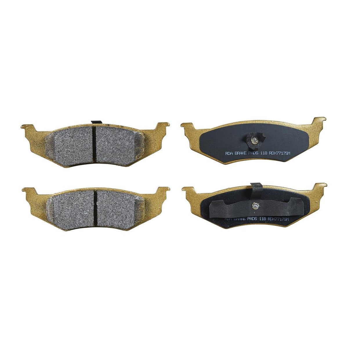 RDA Brakes Extreme Brake Pad Set Rear RDX7717SM