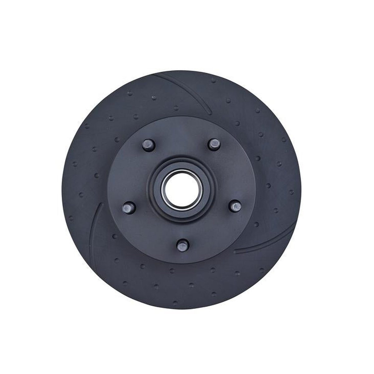 RDA Slotted And Dimpled Brake Rotor Pair 276mm Front RDA14D