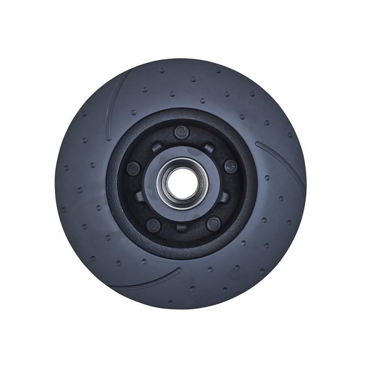 RDA Slotted And Dimpled Brake Rotor Pair 276mm Front RDA14D