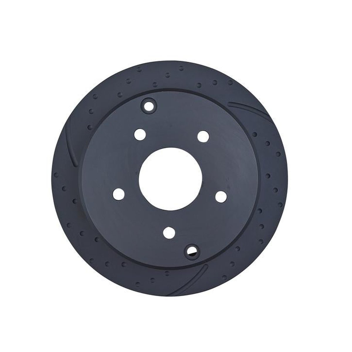 RDA Slotted And Dimpled Brake Rotor Pair 286mm Rear RDA41D