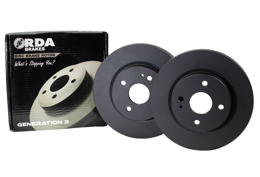 RDA OE Replacement Brake Rotor Pair 246mm Front RDA940
