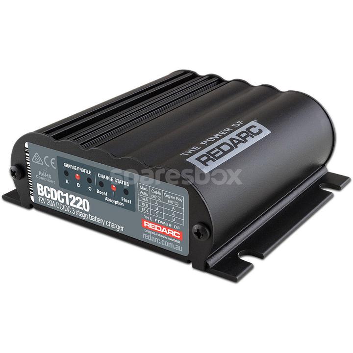 REDARC Smart Start DC to DC Battery Charger BCDC1220
