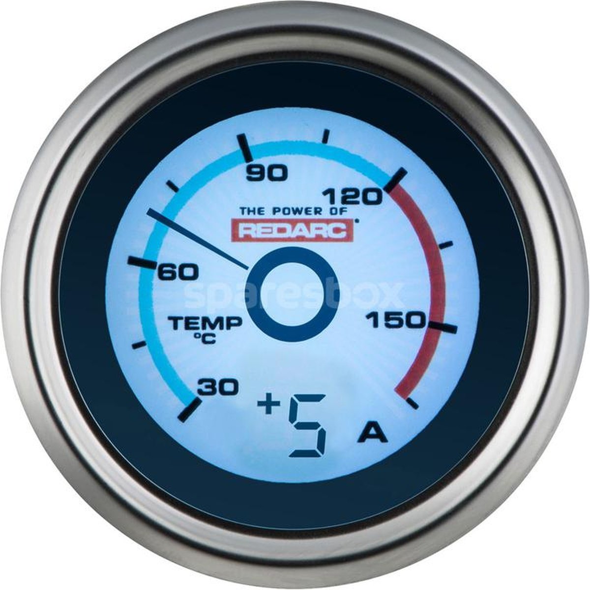 REDARC Single Temperature 52mm Gauge G52-TA