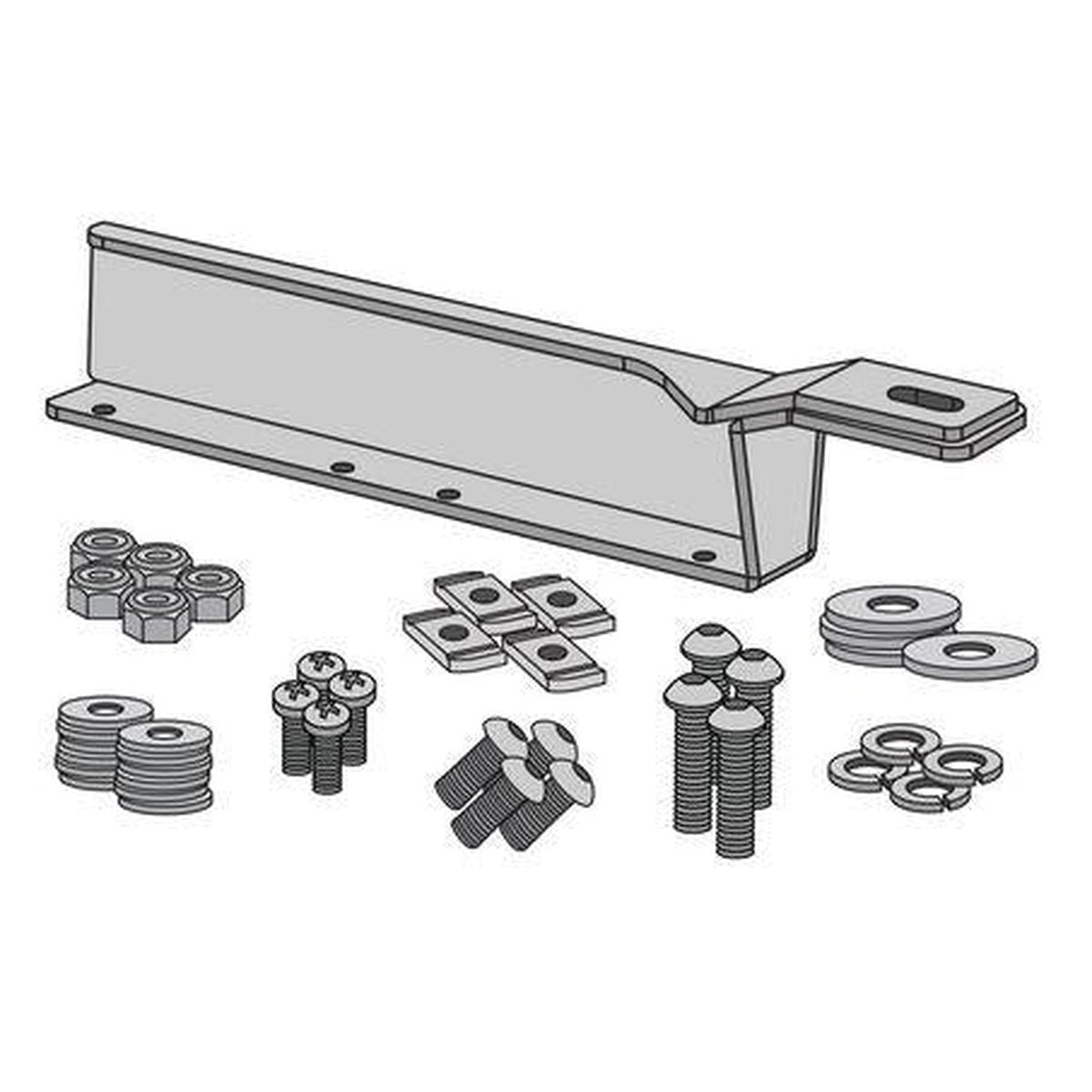 REDARC Solar Panel Mounting Bracket (Rhino Rack Vortex & Heavy Duty) SPMB0001