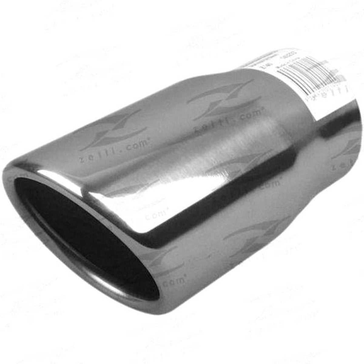 Redback Exhaust Tip SS Angle Cut Rolled 63x75x150mm