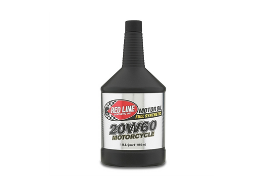 Red Line Motorcycle 20W60 Full Synthetic Oil 946mL 12604