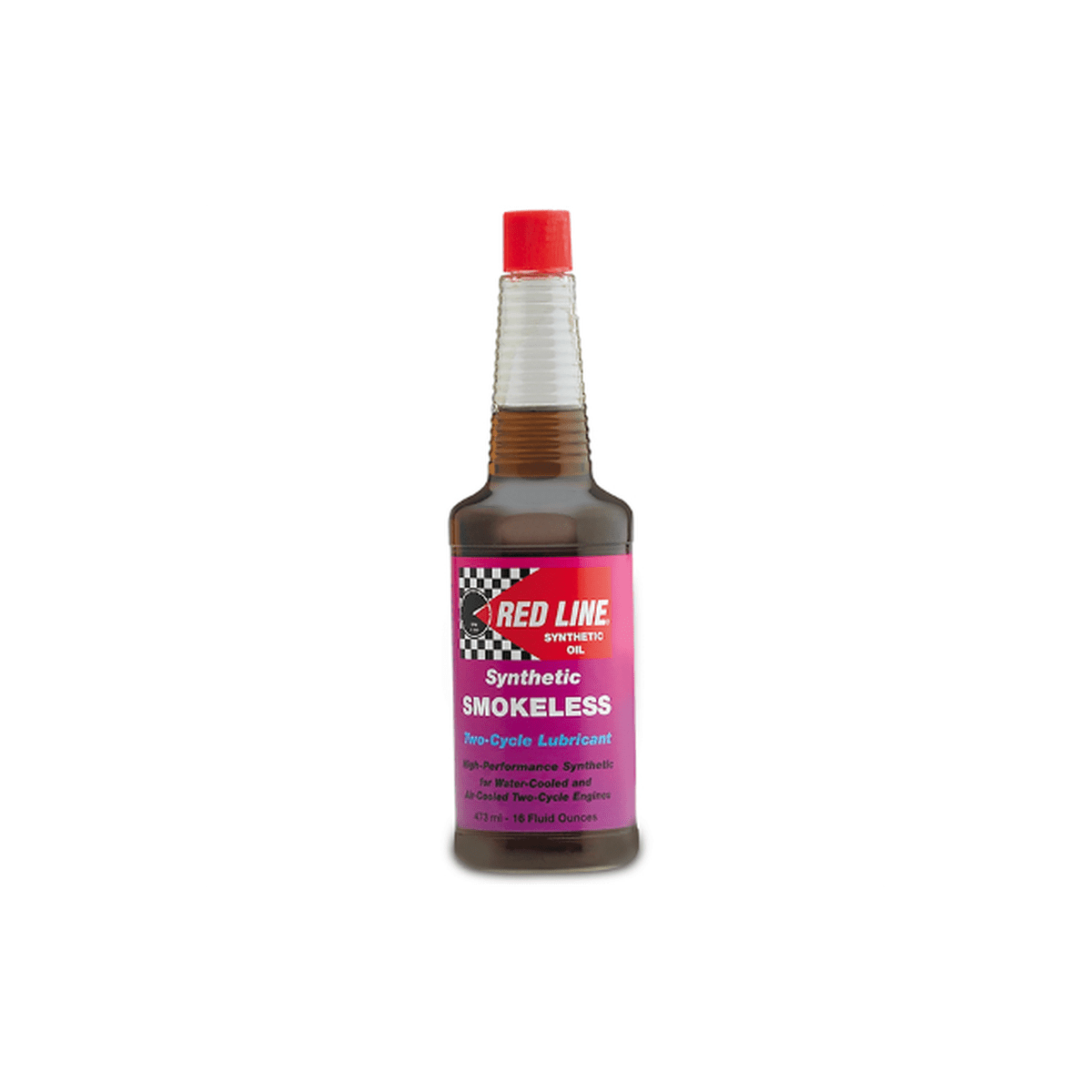 Red Line Smokeless 2 Stroke Synthetic Cycle Oil 473ml 40903