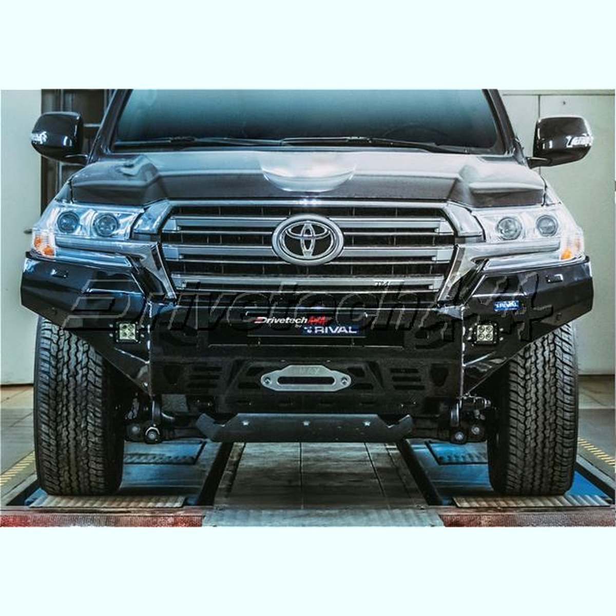 Drivetech 4x4 by RIVAL Aluminium Bumper fits Landcruiser 200 Series DT-2D57191B