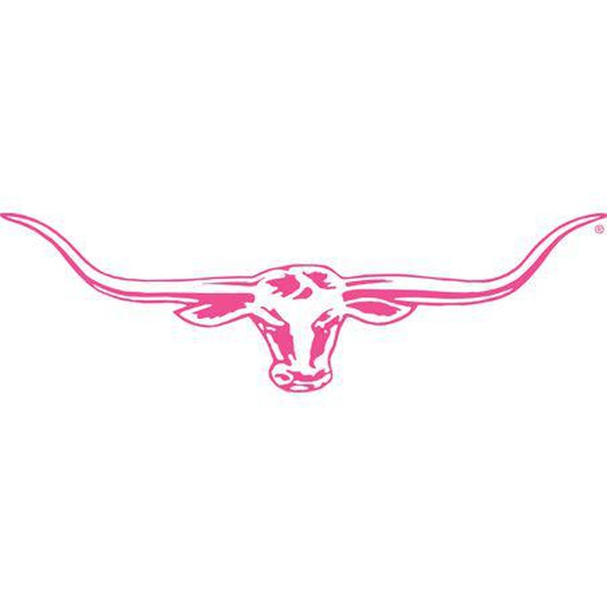 R.M. Williams Longhorn Decal 70cm Sticker Pink STRMWCPNK