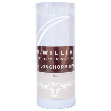 R.M. Williams Longhorn Decal 70cm Sticker White STRMWCWHT