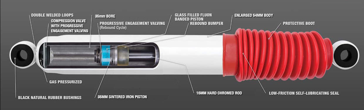 Rancho Shock Absorber 5000X Series RS55113C