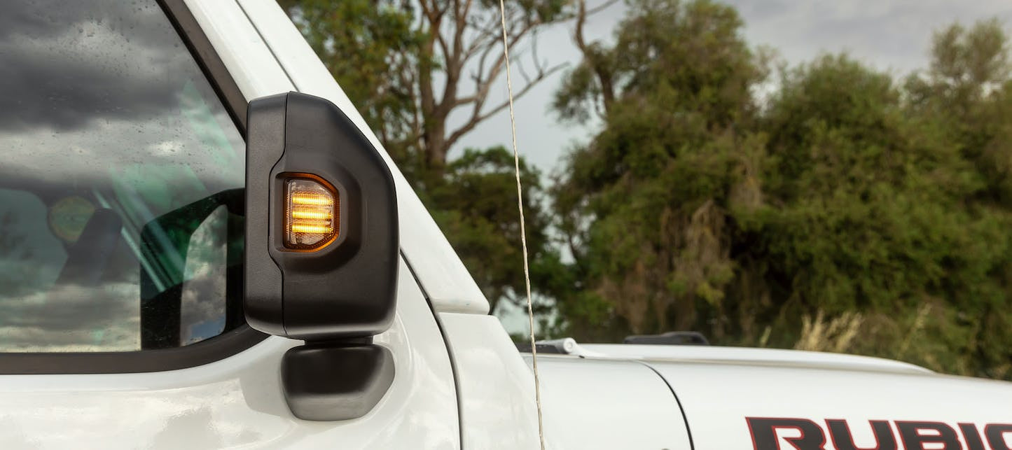 STEDI Sequential Mirror Turn Signal Jeep LEDCONVGLADMRR