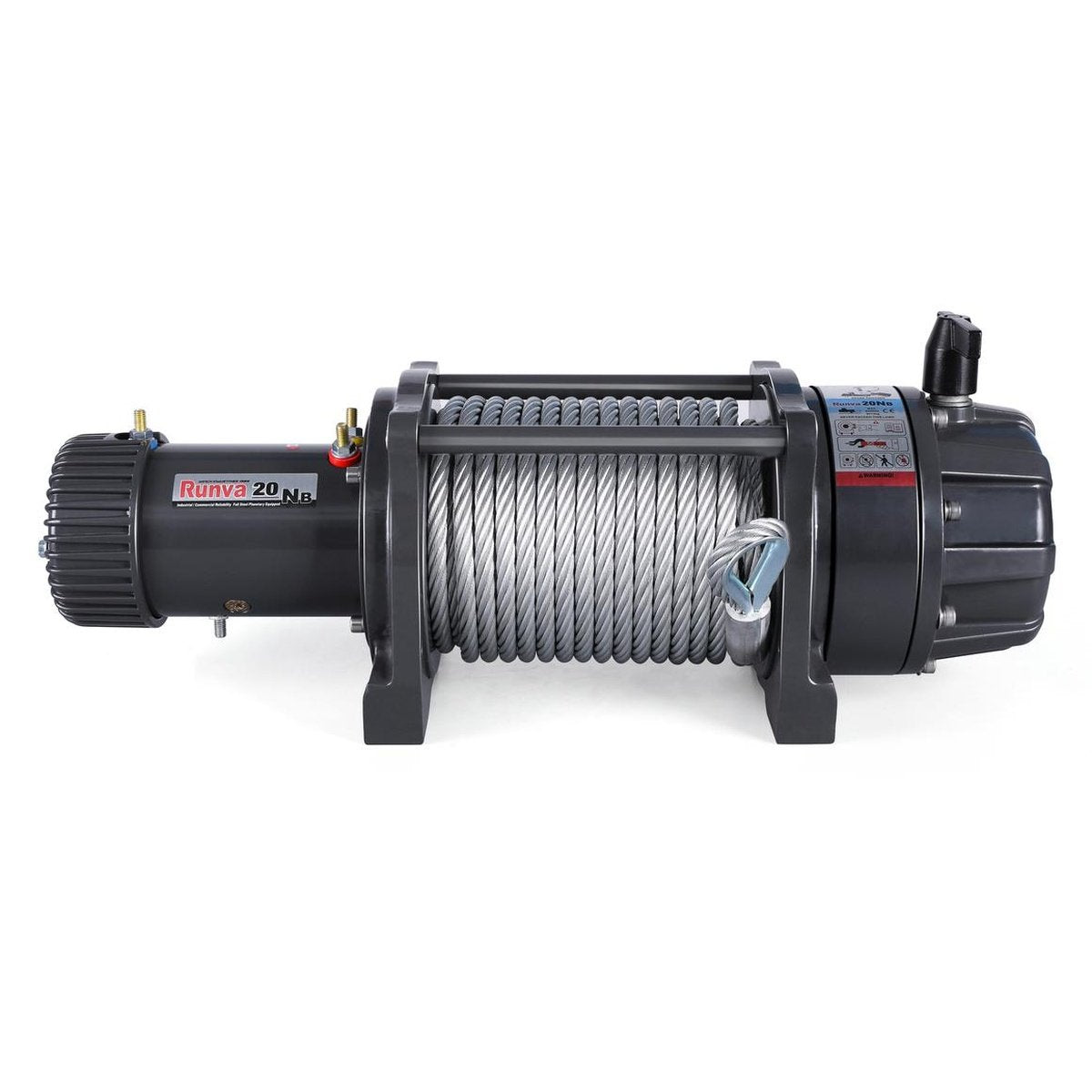 Runva 4X4 Winch EWB20000 Premium 12V 20000lb With Steel Cable IP67 Protection EWB2000012VS