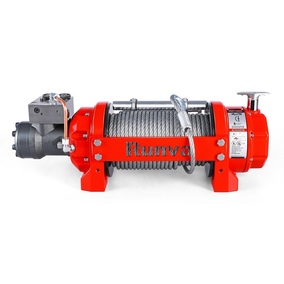 Runva HWV15000 4X4 Winch Hydraulic 15000lb W/Steel Cable HWV15000S