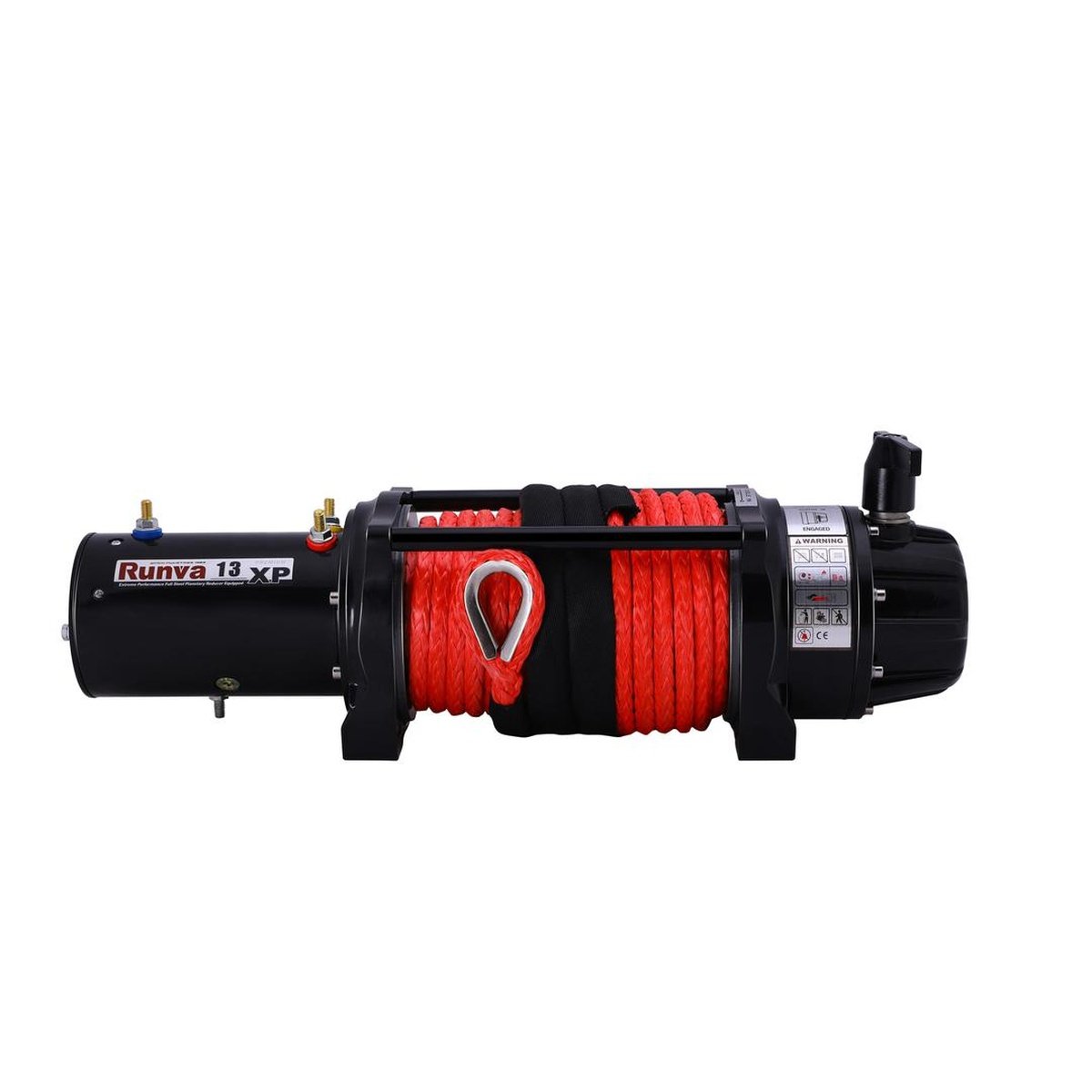 Runva 13XP Premium 4X4 Winch 12V 13000lb W/Synthetic Rope IP67 Protection 13XPPREMIUM12VD