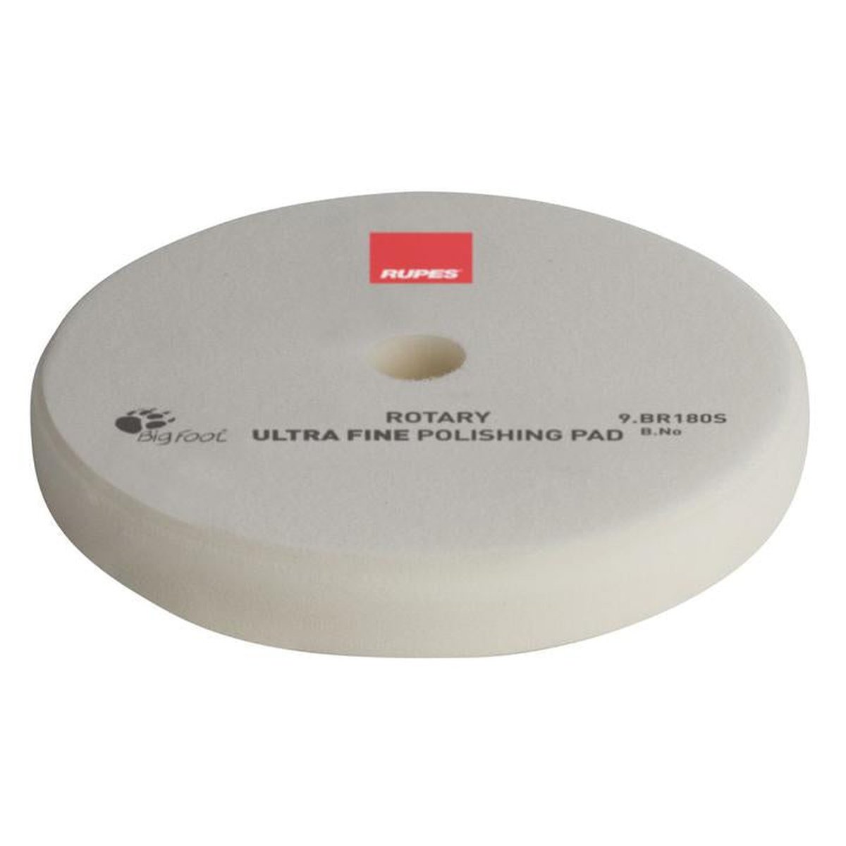 Rupes Bigfoot Rotary Foam Polishing Pad White Ultra Fine 160mm