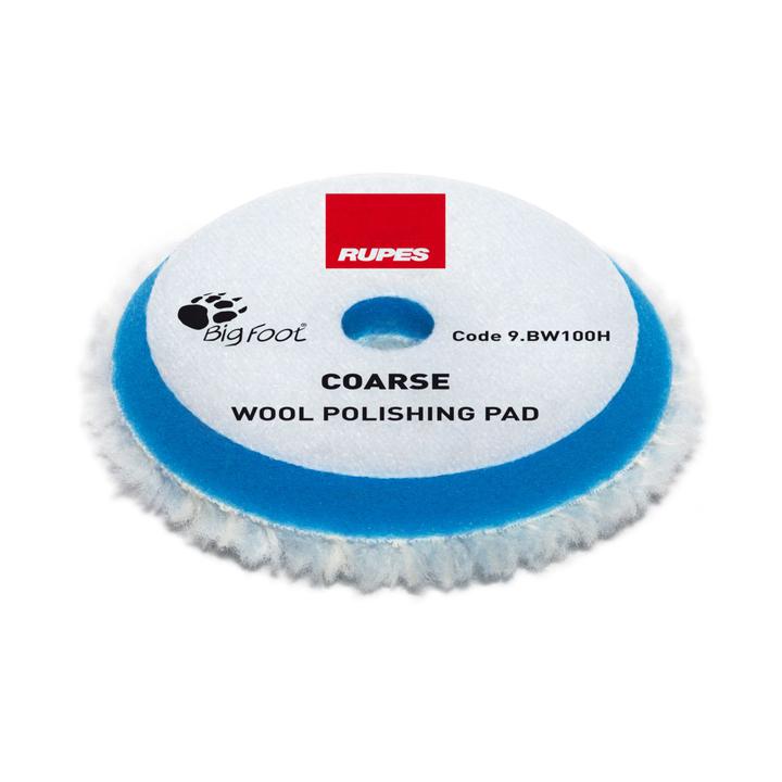 Rupes Bigfoot Wool Polishing Pad Blue Coarse 75mm