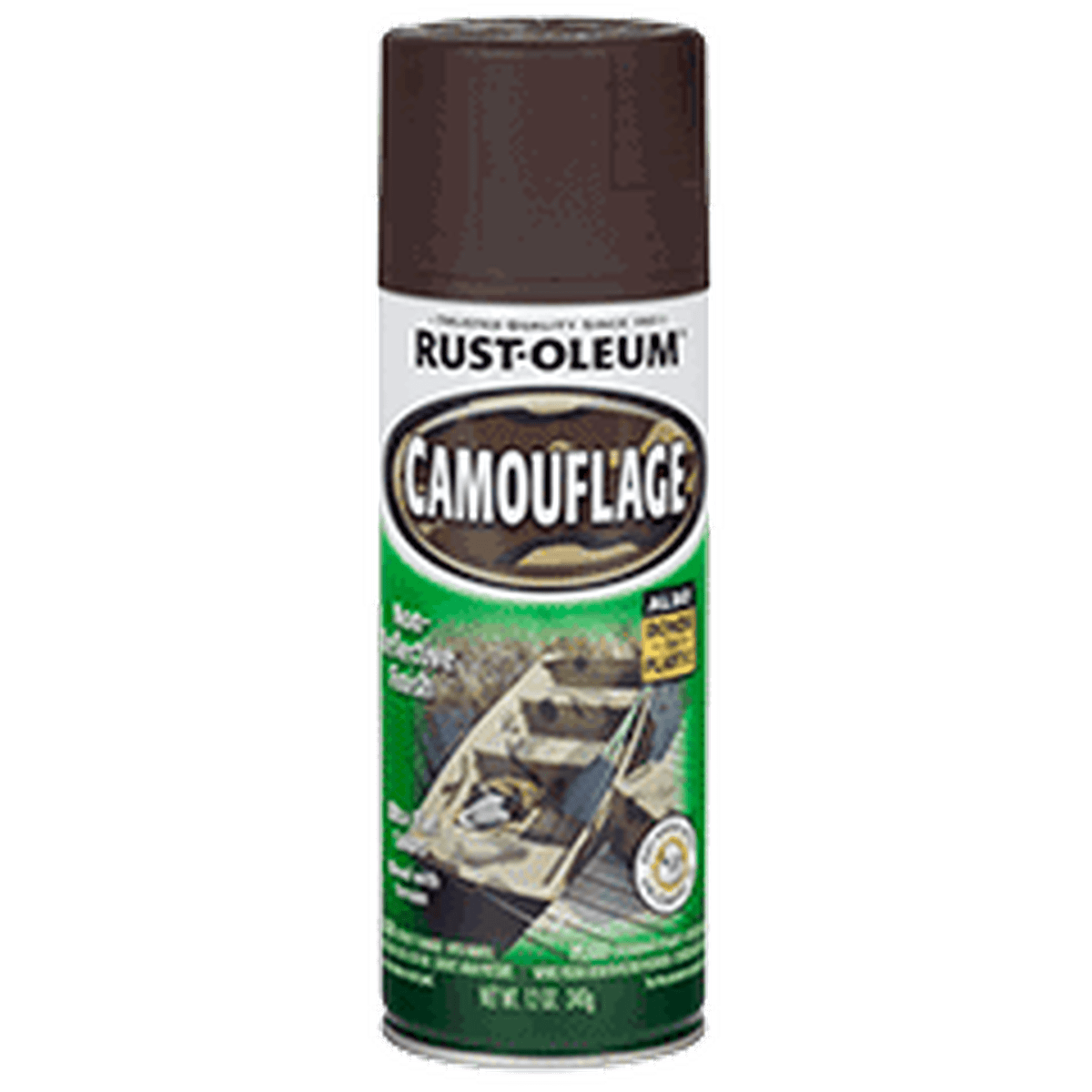 Rust-Oleum Camouflage Spray Earth Brown 340g 1918830