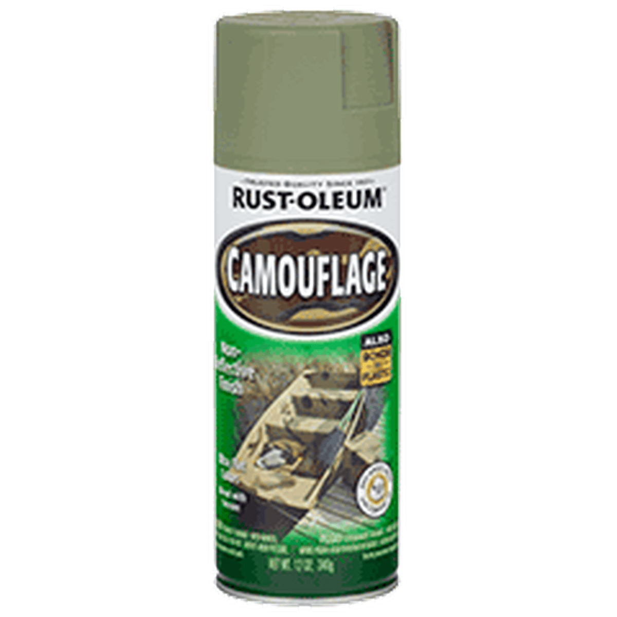 Rust-Oleum Camouflage Spray Army Green 340g 1920830