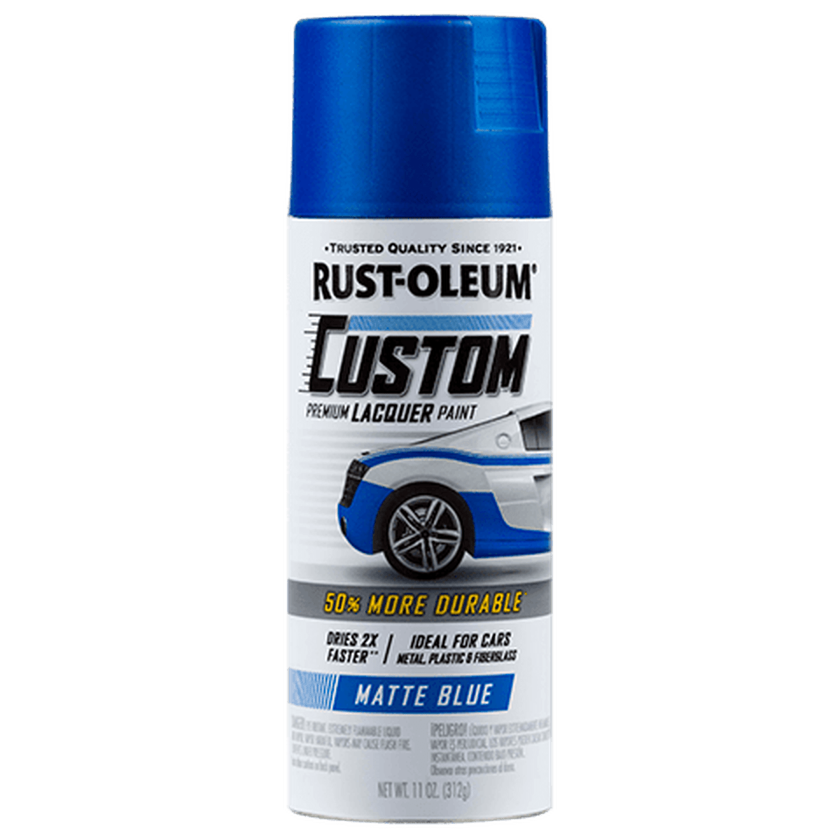 Rust-Oleum Premium Custom Lacquer Matte Blue 311g 311485