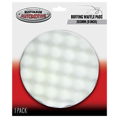 Rust-Oleum Buffing Waffle Pad White 8" 367674
