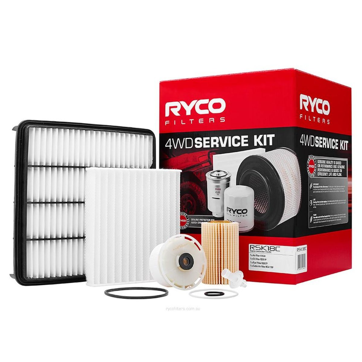 Ryco Filter Service Kit 4x4 RSK18C