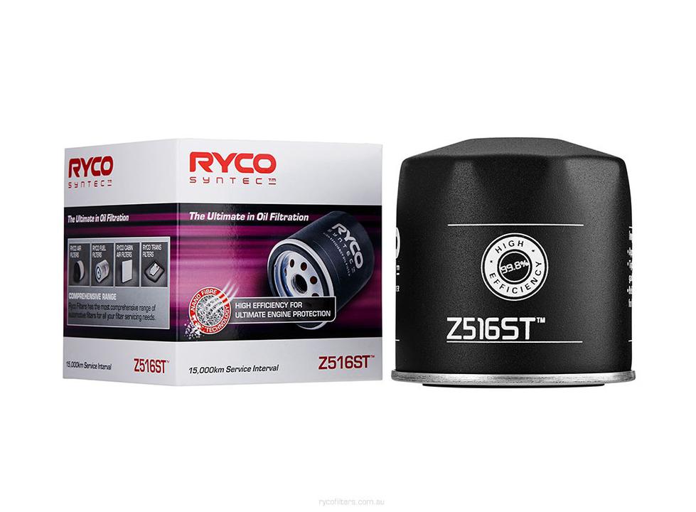 Ryco Syntec Oil Filter Z516ST