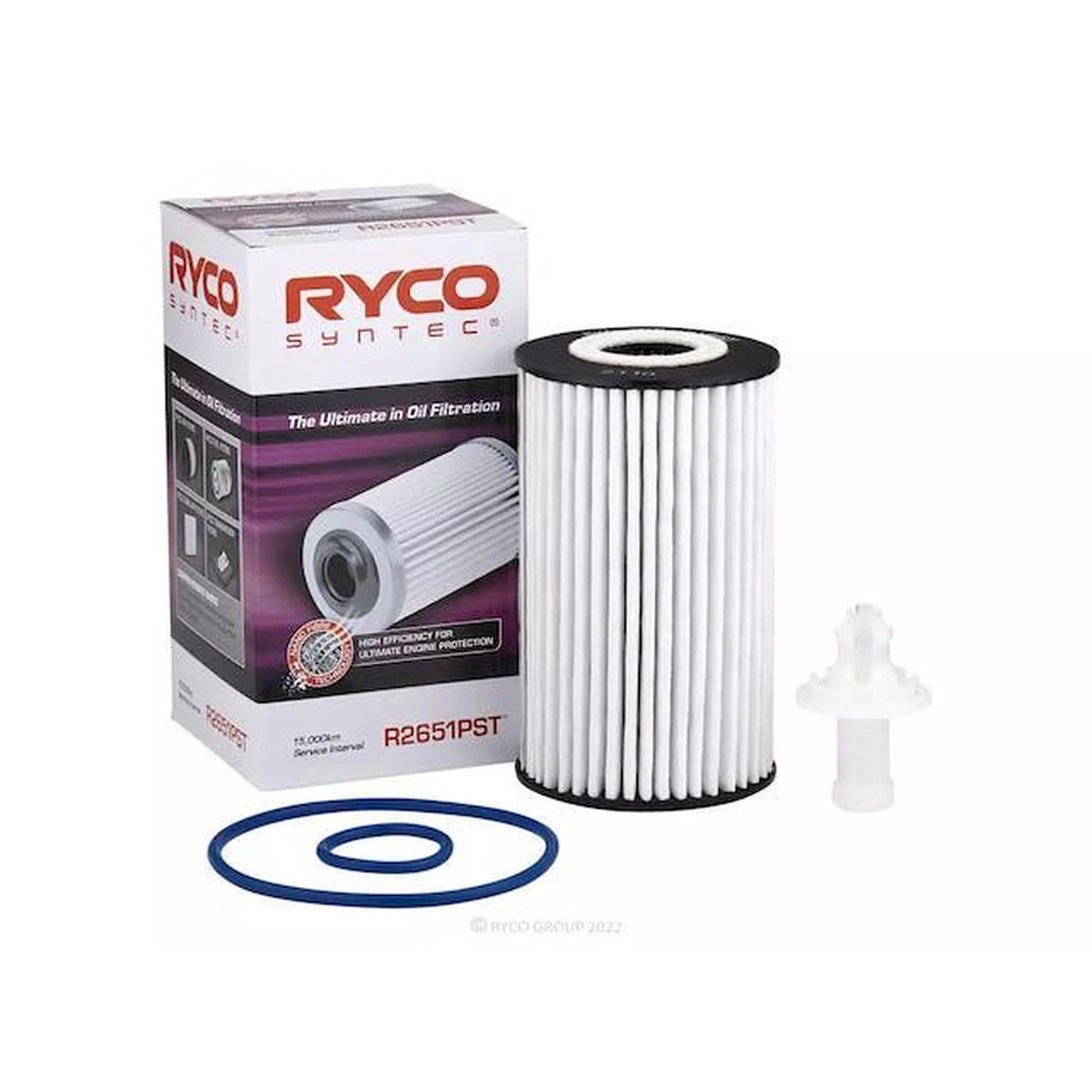 Ryco Syntec Oil Filter R2651PST