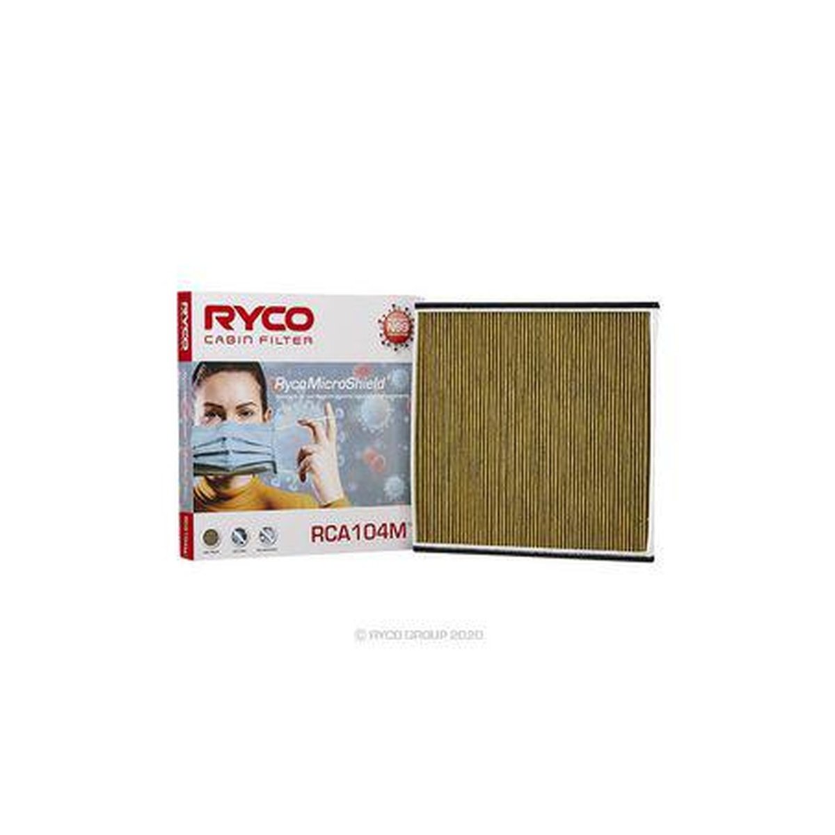 Ryco Microshield N99 Cabin Filter RCA104M