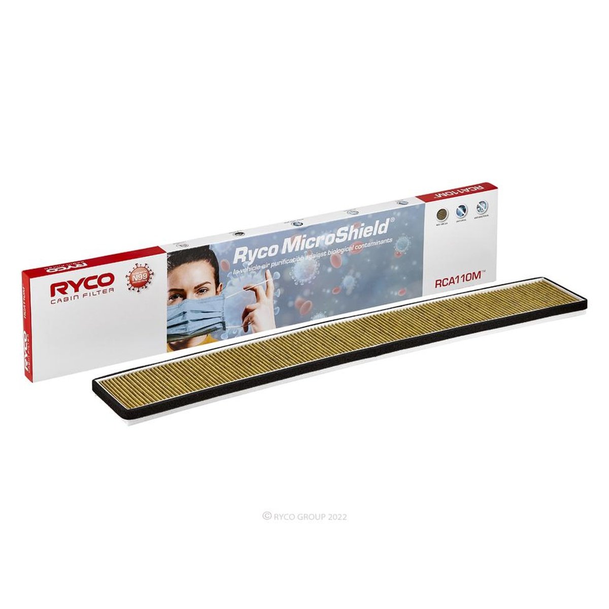 Ryco Microshield N99 Cabin Filter RCA110M