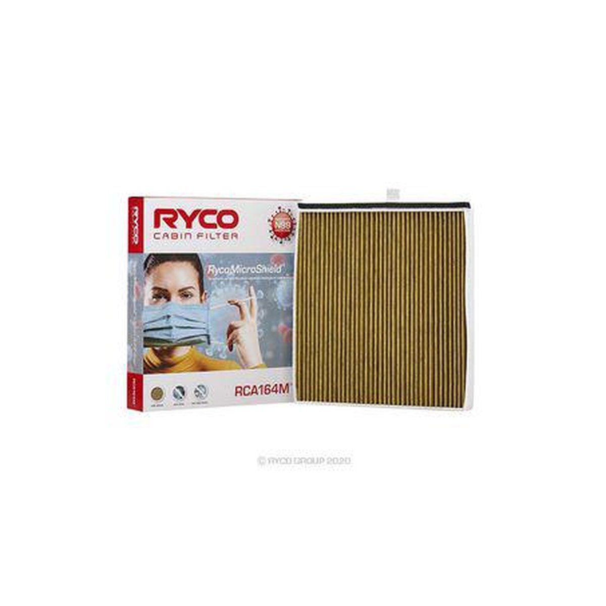 Ryco Microshield N99 Cabin Filter RCA164M
