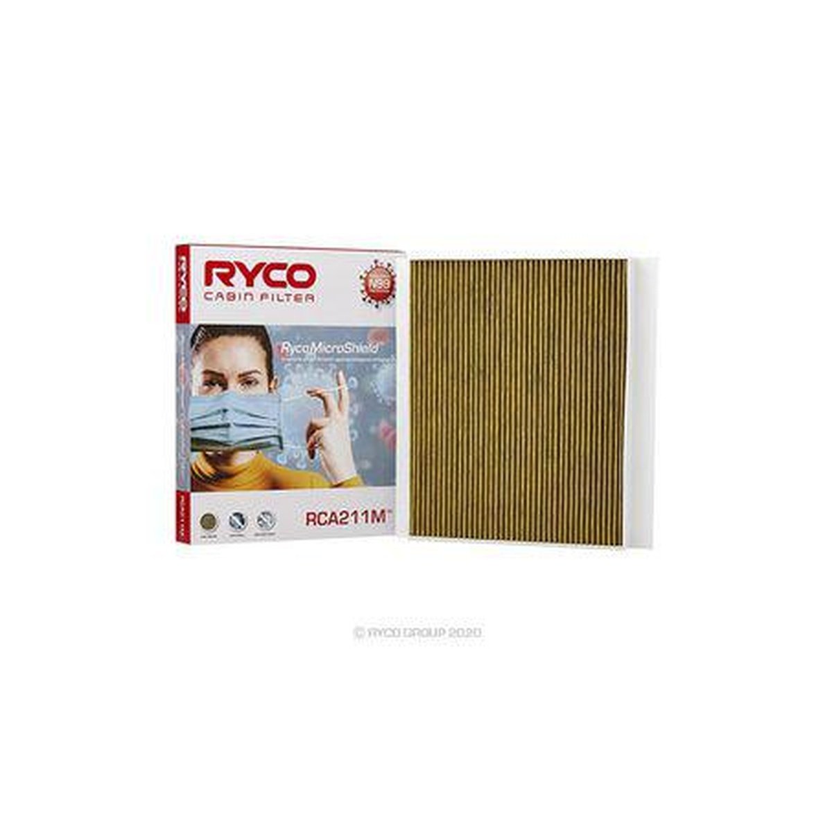 Ryco Microshield N99 Cabin Filter RCA211M