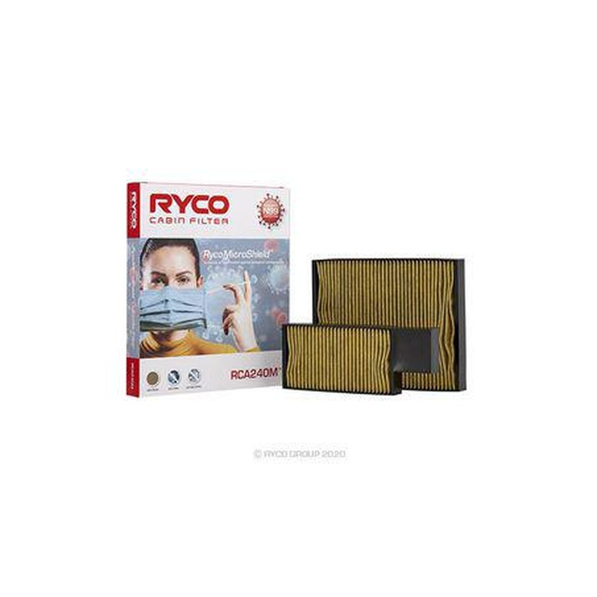 Ryco Microshield N99 Cabin Filter RCA240M