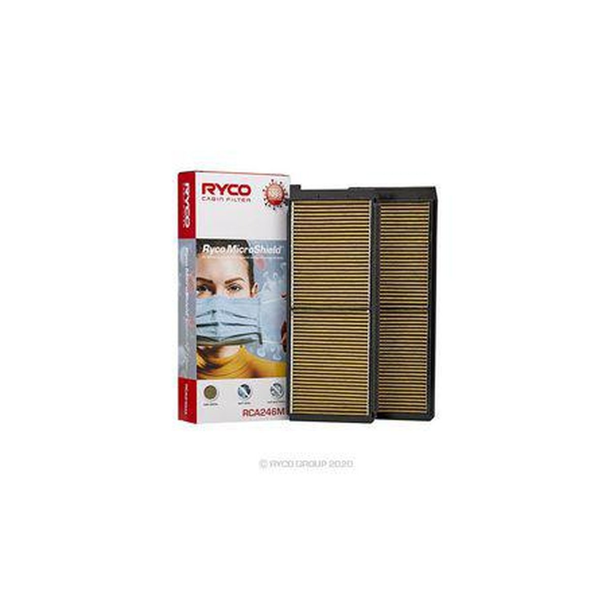 Ryco Microshield N99 Cabin Filter RCA246M