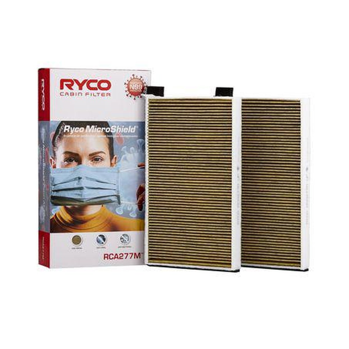 Ryco Microshield N99 Cabin Filter RCA277M