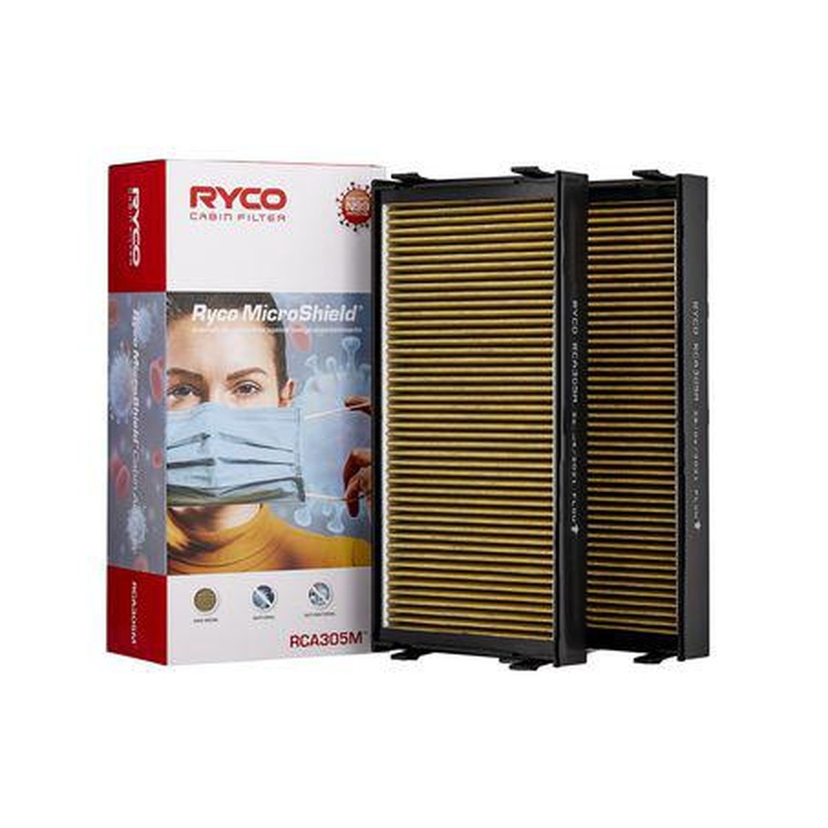 Ryco Microshield N99 Cabin Filter RCA305M