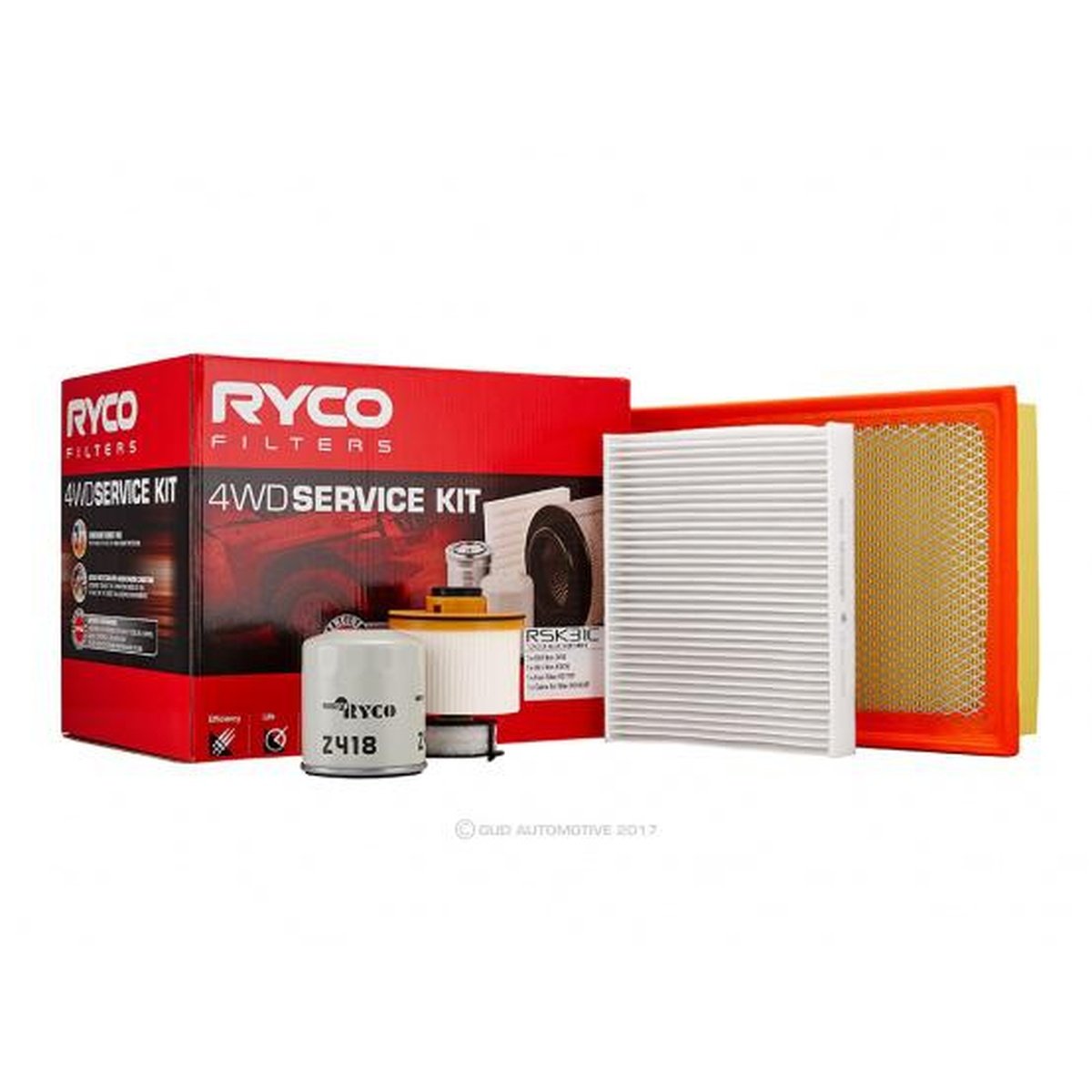 Ryco 4x4 Filter Service Kit RSK31C