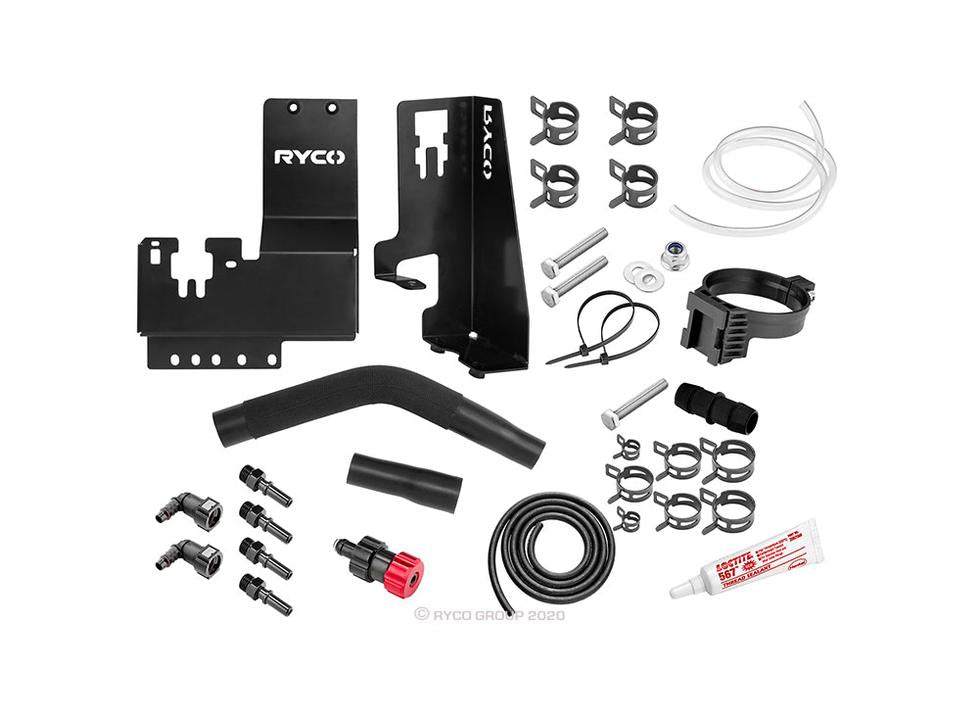 Ryco Vehicle Specific Catch Can and Fuel Water Separator Installation Kit RVSK102