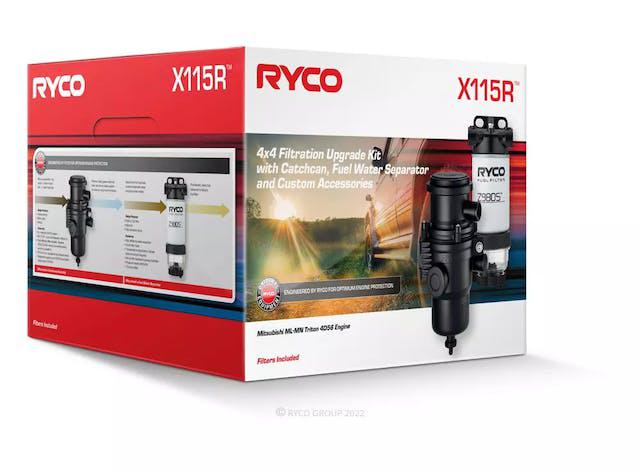 Ryco 4WD Catch Can and Fuel Water Separator Filtration Upgrade X115R