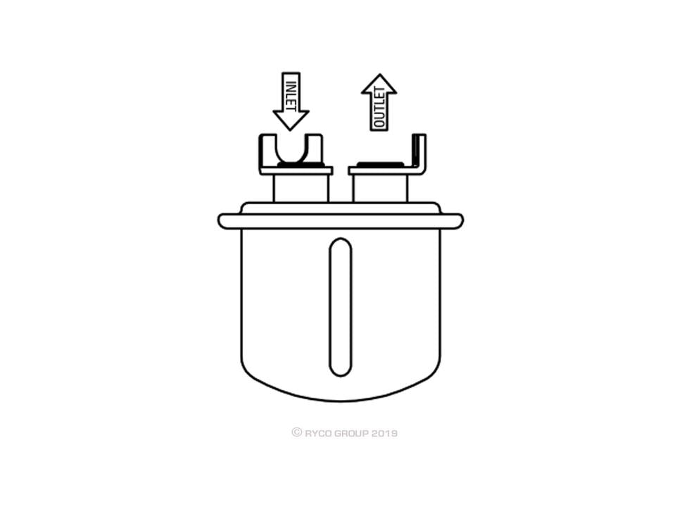 Ryco Fuel Filter Z340