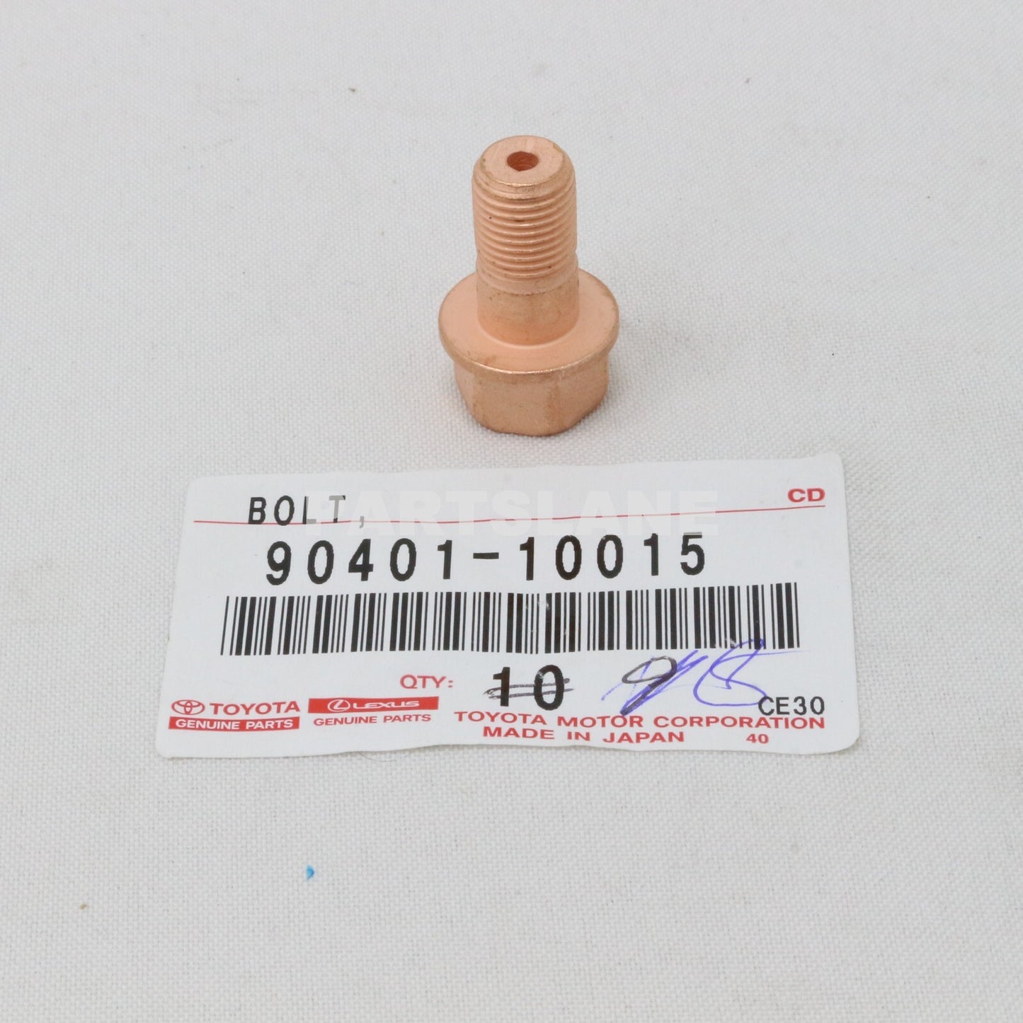 Genuine Hzj75 Axle Banjo Bolt 90401-10015