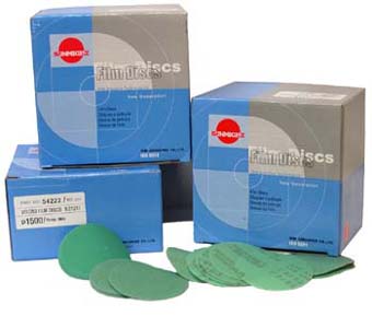 GPI Velcro Disc 75mm 1500G No Hole Each 554222