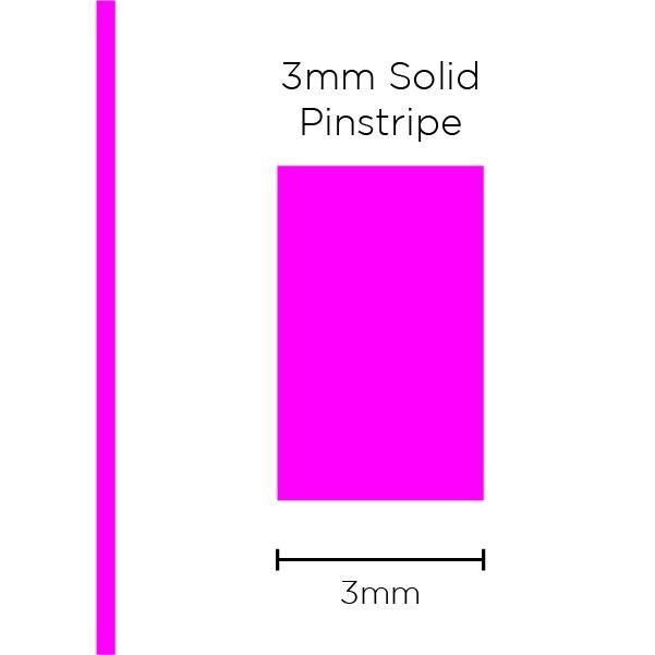 SAAS Pinstripe Solid Pink 3mm x 10m 1111