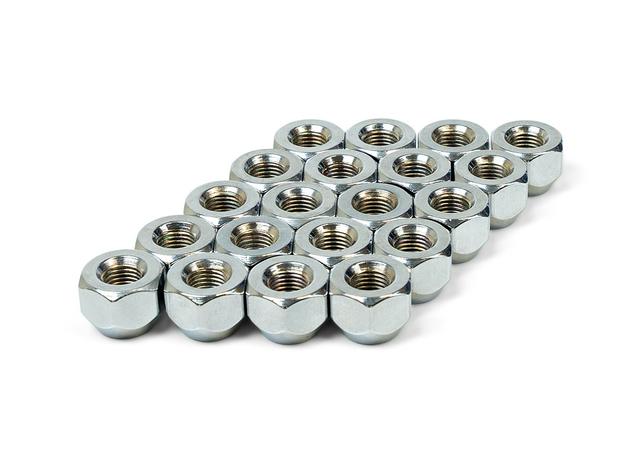 SAAS Wheel Nut OE Open End 7/16" Chrome (20 Pack) 11610B