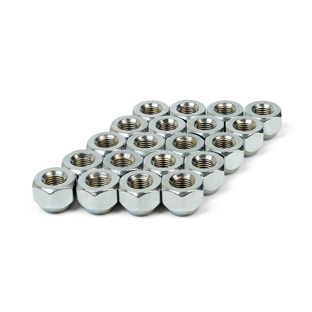 SAAS Wheel Nut OE Open End M12x1.25 Chrome (20 Pack) 11615B