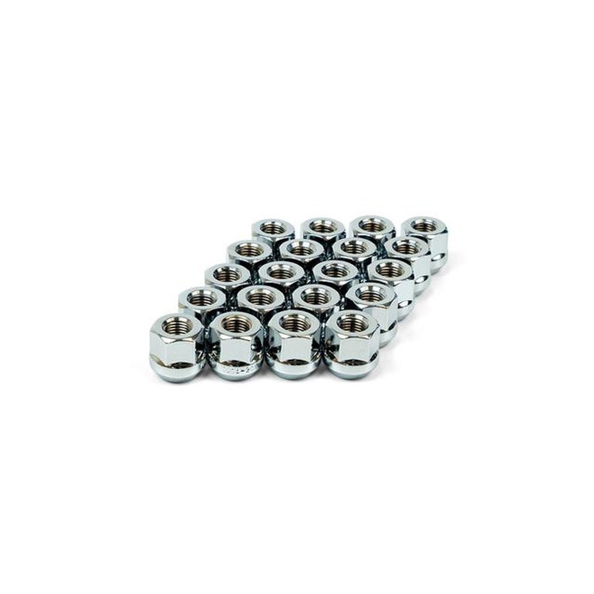 SAAS Wheel Nut Bulge Open End 1/2" Chrome (20 Pack) 52161B