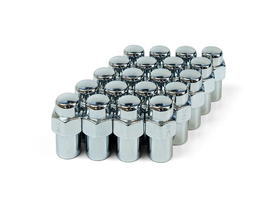 SAAS Wheel Nut Mag 7/16" Chrome 43mm (20 Pack) 74340B