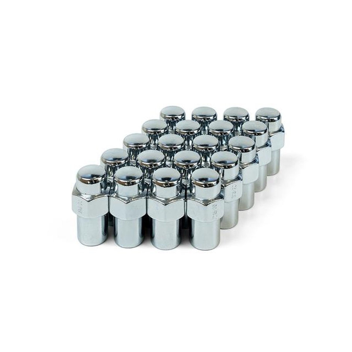 SAAS Wheel Nut Mag 1/2" Chrome 43mm (20 Pack) 74341B