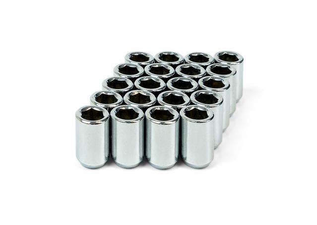 SAAS Wheel Nut Internal Hex M12x1.25 Chrome 33mm (20 Pack) 83305B